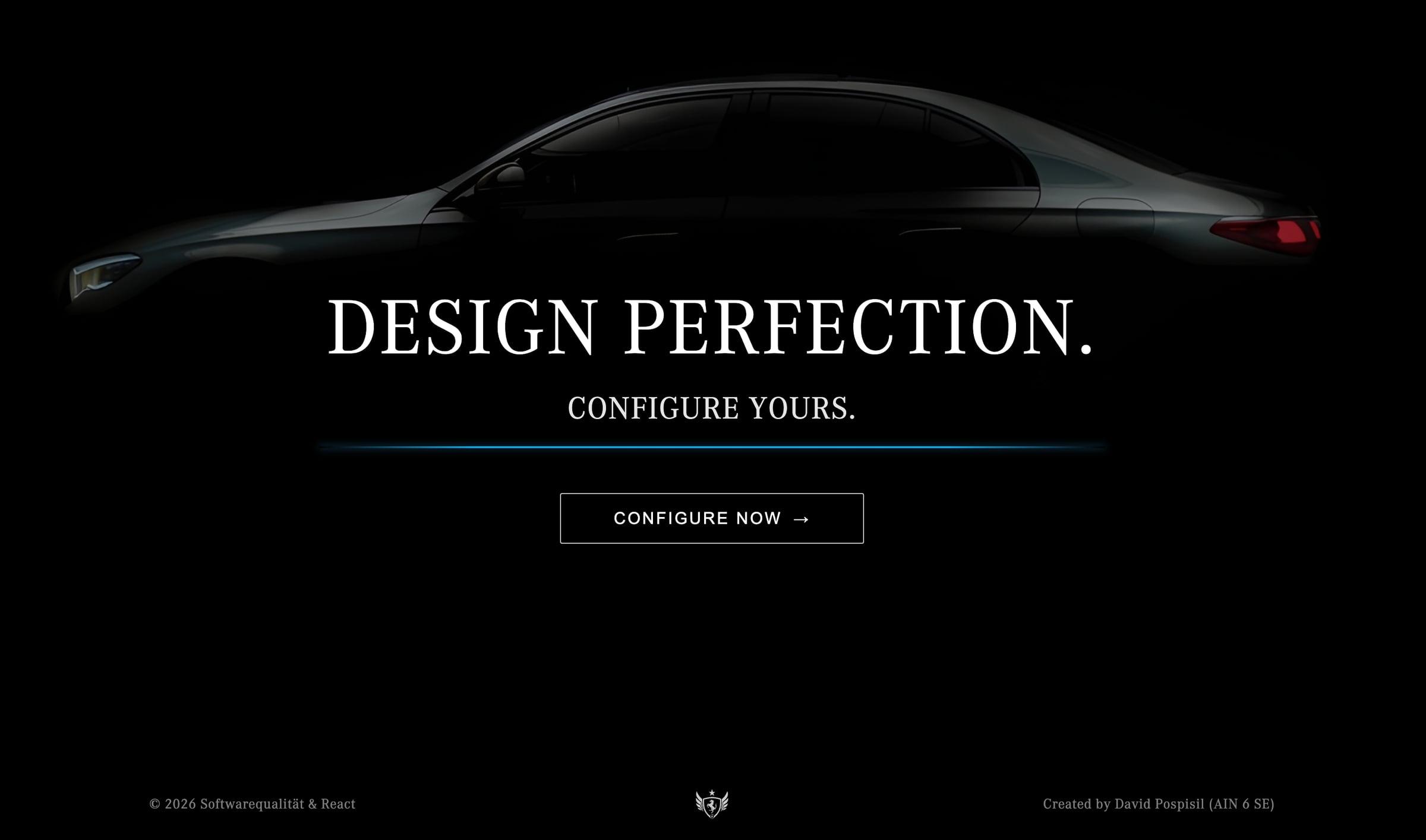 Vehicle Configurator — Screenshot 1 of 6