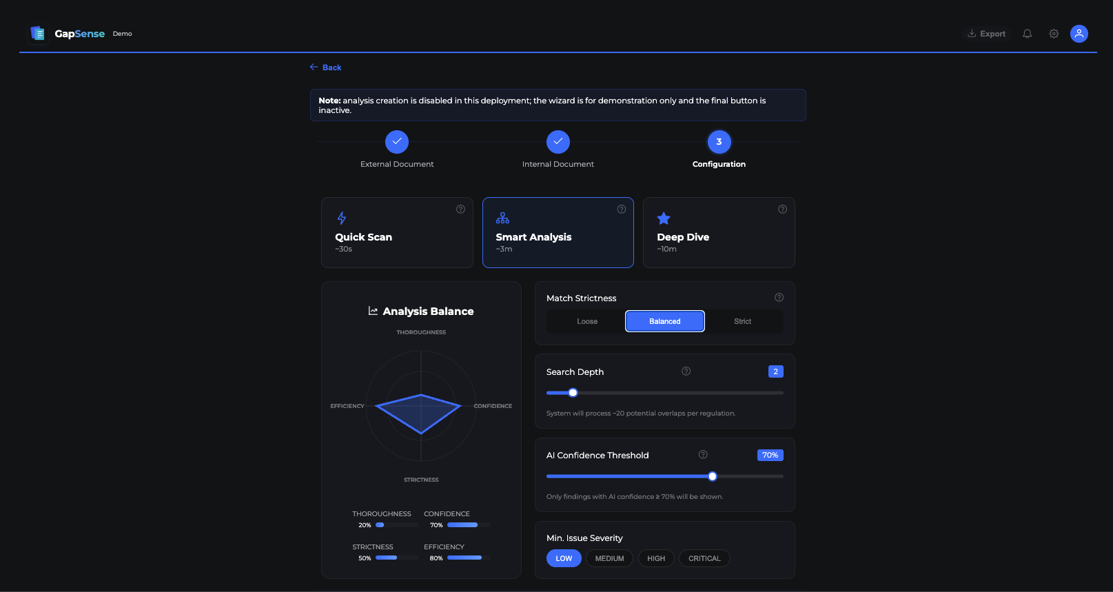 GapSense screenshot 2